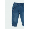 spodnie jeansowe dla chłopca Baby Boboli 390013-BLUE kolor BLUE