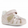 Buty sneakersy dziewczęce Geox B250AA-08554-C8W1Z kolor LT ROSE/WHITE