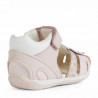 Buty sneakersy dziewczęce Geox B250AA-08554-C8W1Z kolor LT ROSE/WHITE