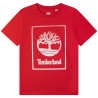 TIMBERLAND T25S83-992 Koszulka z krótkim rękawem chłopięca kolor czerwony
