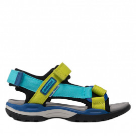 Sandały chłopięce Geox J150RA-01511-C9221 kolor czarny/niebieski