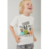 Koszulka dla chłopca Baby Boboli 344102-1111 kolor biały