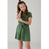 Sukienka dla dziewczynki Boboli 444091-9808 kolor zielony
