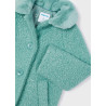 Mayoral 4484-40 Płaszcz dla dziewczynki kolor zieleń