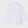 Mayoral 124-32 Koszula z długim rękawem chłopięca kolor biały