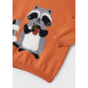 Mayoral 2305-68 Sweter dla chłopca kolor marchewka