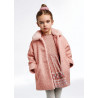 Mayoral 4484-38 Płaszcz dla dziewczynki kolor różowy