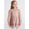 Mayoral 4961-75 Sukienka plisowana dla dziewczynki kolor różowy