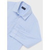 Mayoral 7167-68 Koszula z długim rękawem chłopięca kolor błękitny