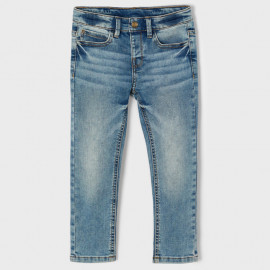 Mayoral 22-00515-037 Spodnie jeans slim fit chłopiec 515-37 jasny