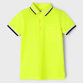 Mayoral 22-03101-039 Koszulka polo chłopiec 3101-39 żółty fluor