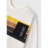 Mayoral 4016-58 Koszulka z długim rękawem chłopięca kolor krem-złoto