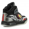 Sneakers świecące chłopięce Geox J169CA-0BU11-C0127 kolor BLACK/WHITE