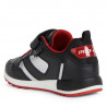 Sneakersy chłopięce Spider-Men Geox J269ED-05411-C0048 kolor BLACK/RED