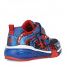 Sneakersy chłopięce Spider-Men Geox J26FEB-011CE-C4226 kolor NAVY/ROYAL