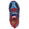 Sneakersy chłopięce Spider-Men Geox J26FEB-011CE-C4226 kolor NAVY/ROYAL