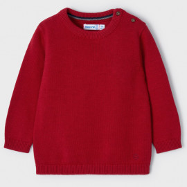 Mayoral 351-35 Sweterek dla chłopców kolor czerwony