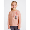 Mayoral 4033-36 Zestaw koszulek dla dziewczynki kolor różowy
