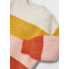 Mayoral 4306-27 Sweterek dla dziewczynki kolor pomarańcz