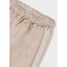 Mayoral 7595-66 Długie spodnie dresowe dla dziewczynki kolor taupe