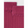 Mayoral 10324-43 Skarpetki długie dla dziewczynki kolor malina