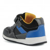 Sneakersy dla chłopca Geox B250RA-0ME14-C0069 kolor szary/niebieski