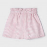 Mayoral 22-01902-020 Spódnico-spodnie w paski dziewczynka 1902-20 różowy