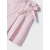 Mayoral 22-01902-020 Spódnico-spodnie w paski dziewczynka 1902-20 różowy