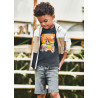 Mayoral 22-03261-029 Bermudy jeansowe dla chłopca 3261-29 szary