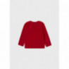 Mayoral 116-64 Koszulka z długim rękawem dziewczęca kolor czerwony