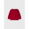 Mayoral 2092-23 Koszulka z długim rękawem dziewczęca kolor czerwony