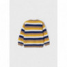 Mayoral 2303-19 Sweter w paski dla chłopca kolor kukurydza