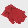Mayoral 10333-87 Rękawiczki dla dziewczynki kolor czerwony