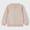 Mayoral 2311-12 Sweter dla dziewczynki kolor taupe