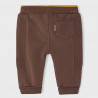 Mayoral 719-57 Długie spodnie dresowe dla chłopców kolor czekolada