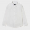 Mayoral 874-17 Koszula z długim rękawem chłopięca kolor biały