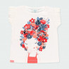 Koszulka dla dziewczynki Baby Boboli 204095-1100 kolor biały