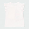 Koszulka dla dziewczynki Baby Boboli 224064-1100 kolor biały