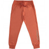 iDO 45624-2042 Spodnie dresowe dla dziewczynki kolor ceglasty