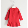iDO 45902-2354 Sukienka bawełniana dla dziewczynki kolor czerwony