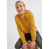 Mayoral 7368-49 Sweter z frędzlami dziewczęcy kolor musztarda