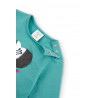 Koszulka dla dziewczynki Baby Boboli 225032-4597 kolor turkus