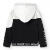 Bluza z kapturem dla dziewczynki Boboli 405111-890 kolor czarny