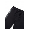 Spodnie dresowe dla dziewczynek Boboli 405122-890 kolor czarny
