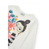 Koszulka dla dziewczynki Boboli 415044-1111 kolor krem
