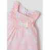 Mayoral 22-01849-027 Sukienka elegancka dla dziewczynki 1849-27 róż baby