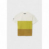Mayoral 6075-14 Koszulka z krótkim rękawem chłopiec kolor siarka
