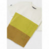 Mayoral 6075-14 Koszulka z krótkim rękawem chłopiec kolor siarka