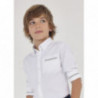 Mayoral 6117-40 Koszula z długim rękawem wizytowa chłopiec kolor biały