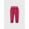 Mayoral 3503-52 Spodnie z paskiem dziewczynka kolor hibiskus